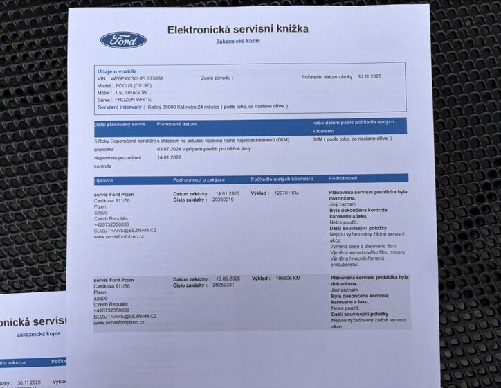 Ford Focus Kombi 1,5 l 110 kw