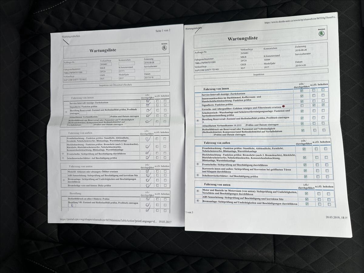 Škoda Superb Kombi 2,0 l 140 kw