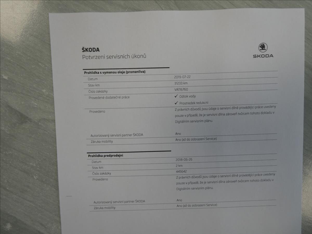 Škoda Superb Kombi 2,0 l 140 kw