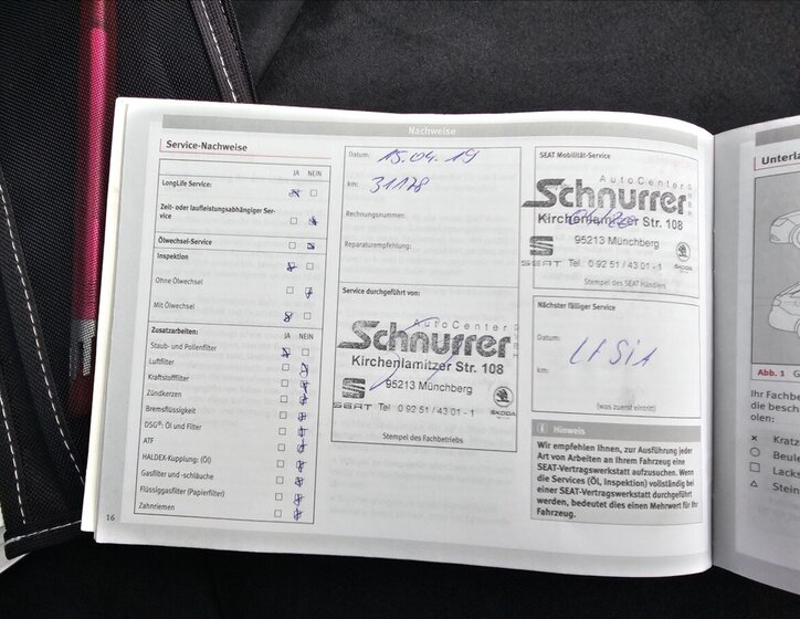 Seat Leon Hatchback 1,4 l 110 kw