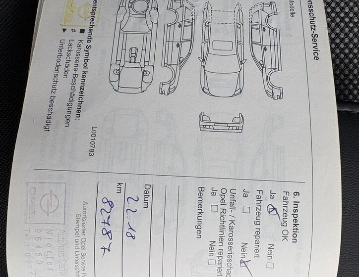 Opel Zafira MPV 1,6 l 110 kw