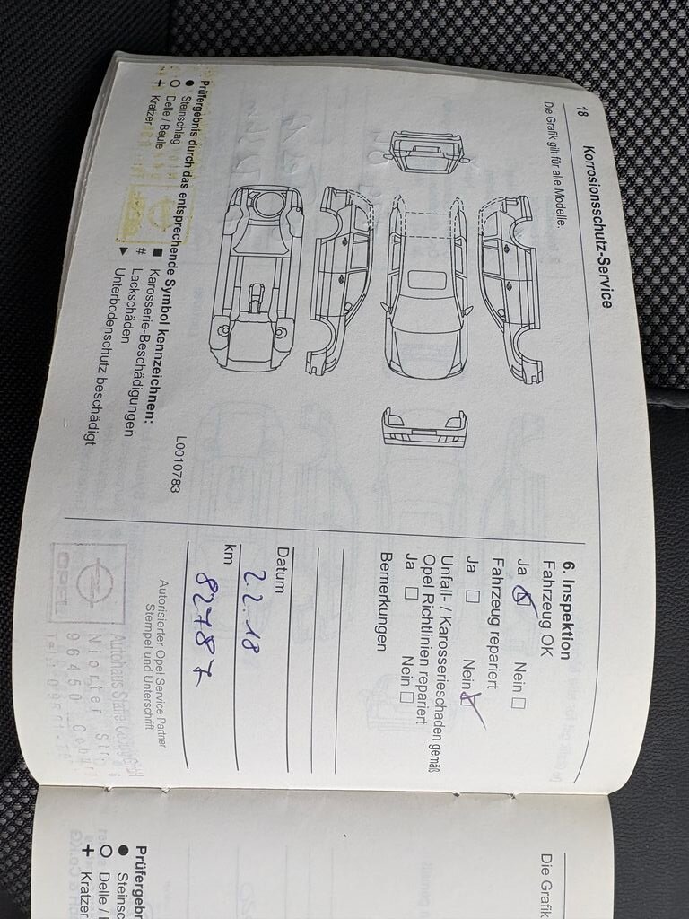 Opel Zafira MPV 1,6 l 110 kw