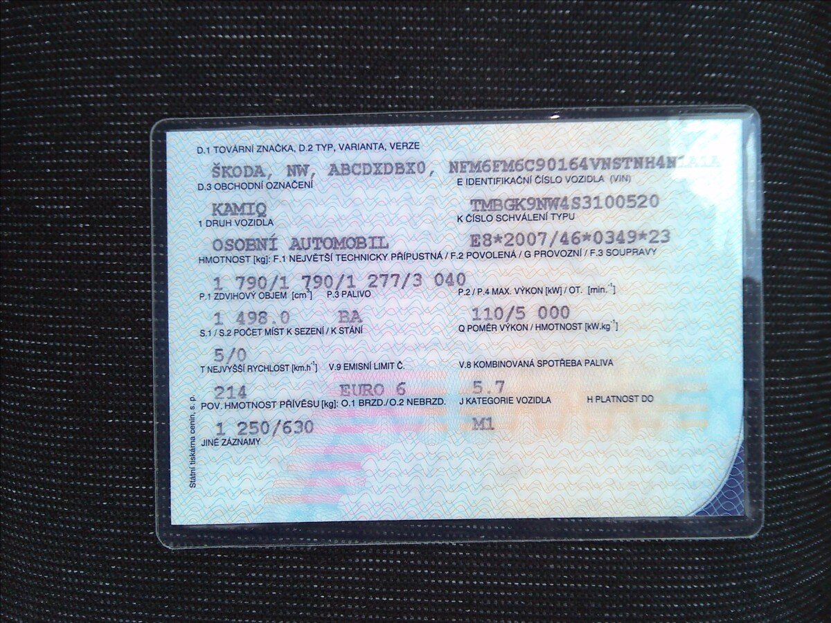 Škoda Kamiq SUV / Terénní 1,5 l 110 kw