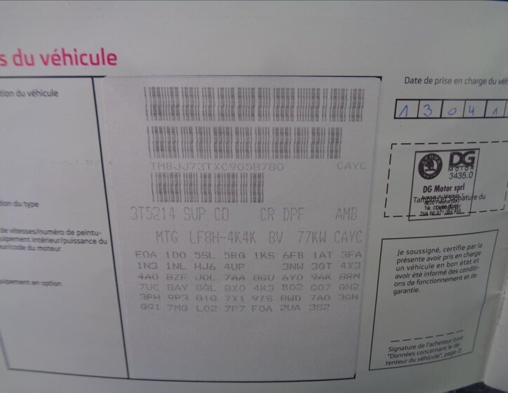 Škoda Superb Kombi 1,6 l 77 kw