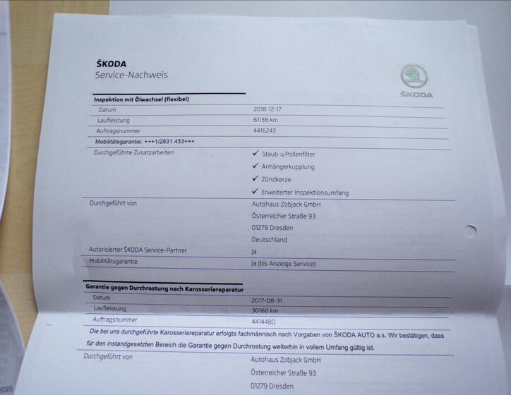 Škoda Yeti Kombi 1,4 l 92 kw