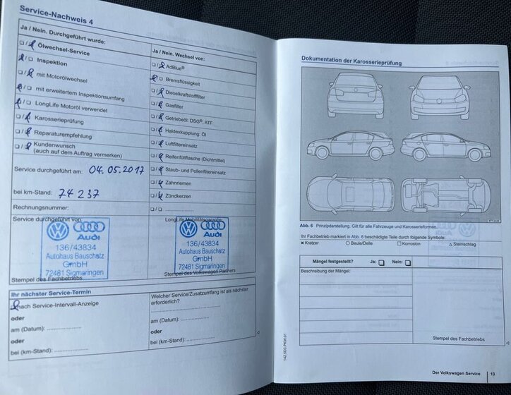 Volkswagen Touran MPV 1,6 l 77 kw