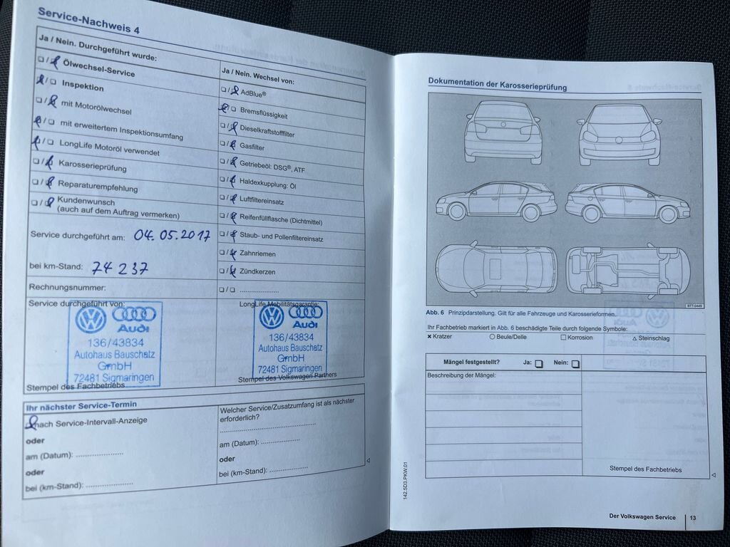 Volkswagen Touran MPV 1,6 l 77 kw