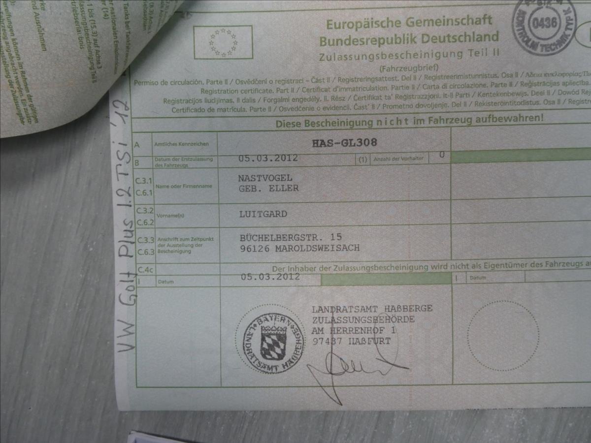 Volkswagen Golf Plus