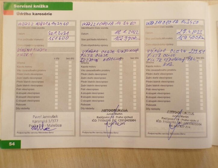 Mercedes-Benz Třídy S Sedan / Limuzína 3,0 l 173 kw