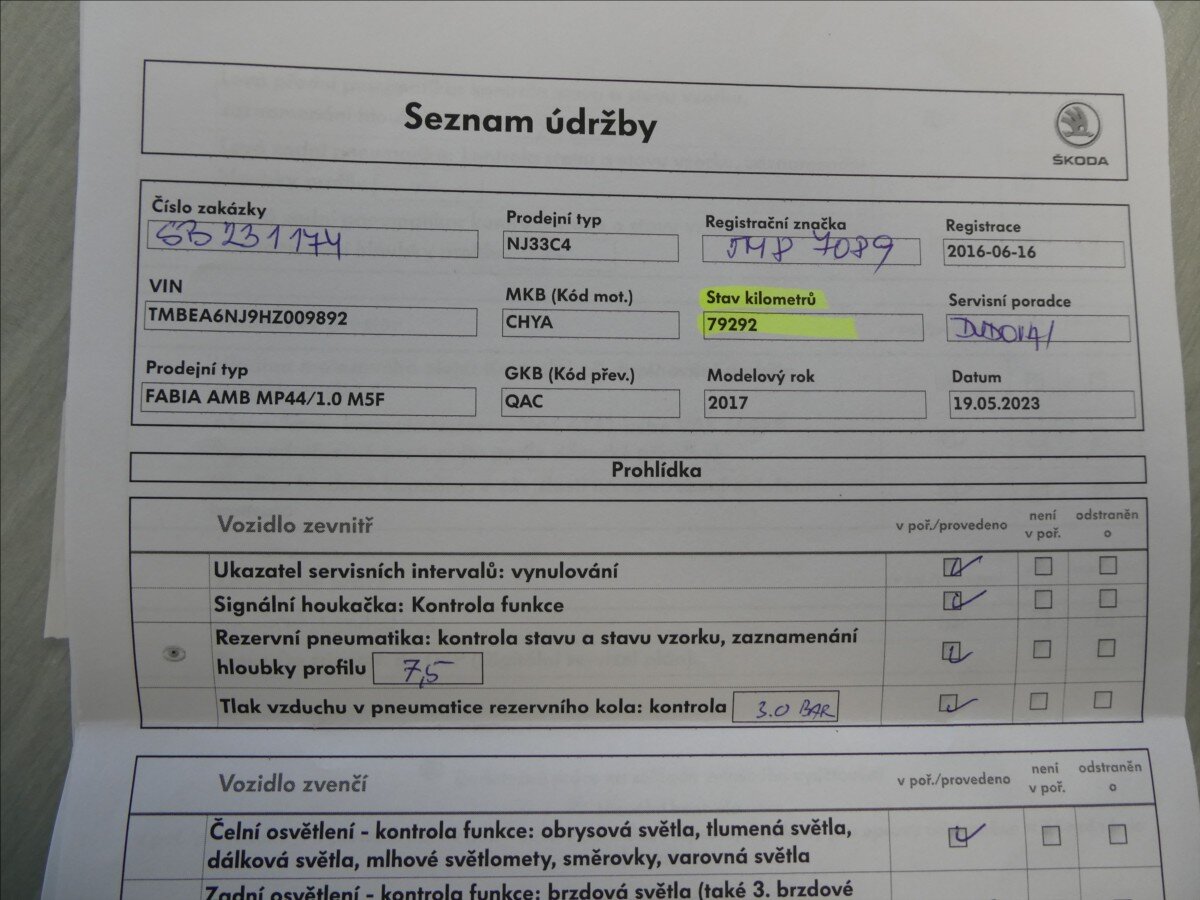 Škoda Fabia Kombi 999,0 44 kw