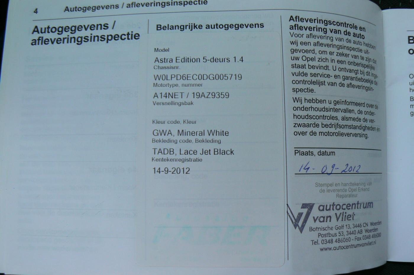 Opel Astra Hatchback 1,4 l 103 kw