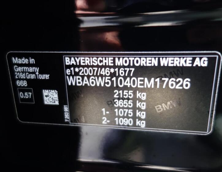 BMW Řada 2 MPV 1,5 l 85 kw