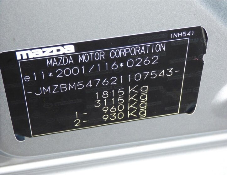 Mazda 3 Hatchback 2,0 l 121 kw