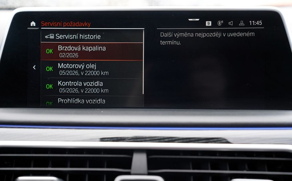 BMW Řada 7 Sedan 3,0 l 250 kw