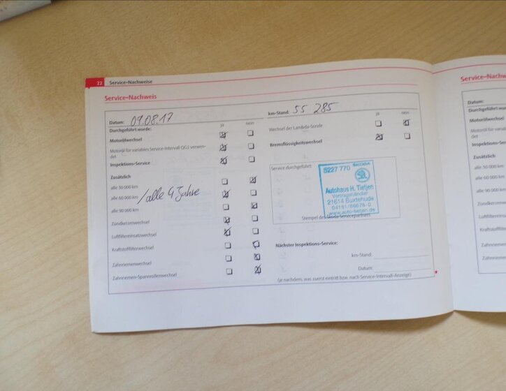 Škoda Fabia Kombi 1,6 l 77 kw