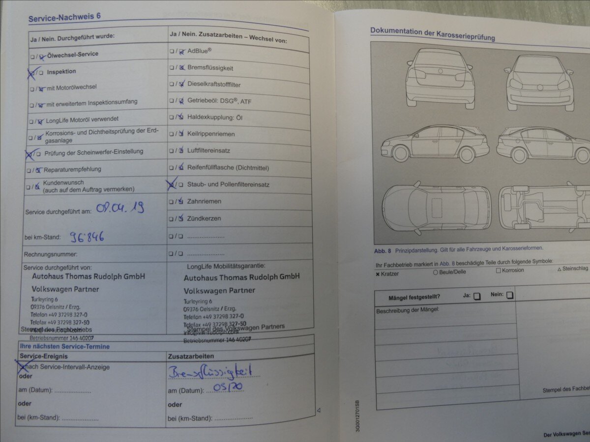 Volkswagen Golf Kombi 1,6 l 81 kw