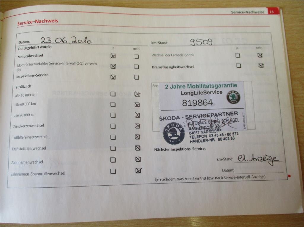 Škoda Fabia Hatchback 1,2 l 51 kw