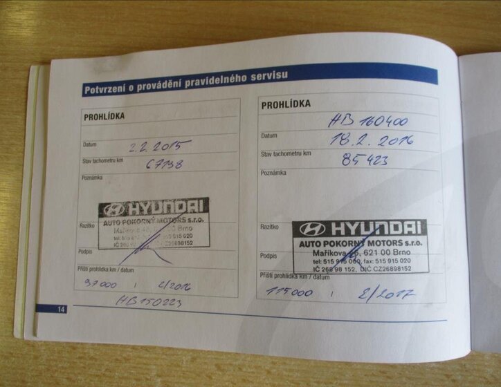 Hyundai i30 Hatchback 1,6 l 88 kw