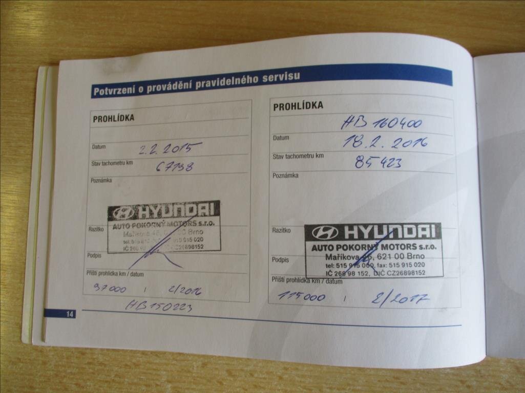 Hyundai i30 Hatchback 1,6 l 88 kw