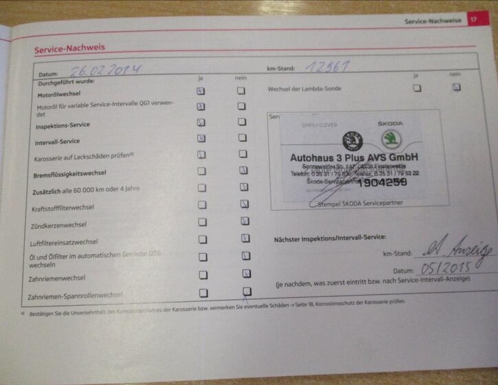 Škoda Fabia Hatchback 1,2 l 63 kw