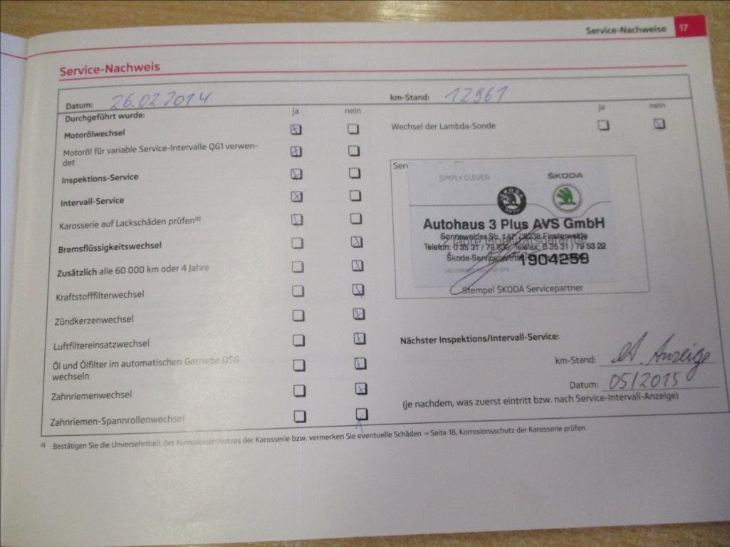 Škoda Fabia Hatchback 1,2 l 63 kw