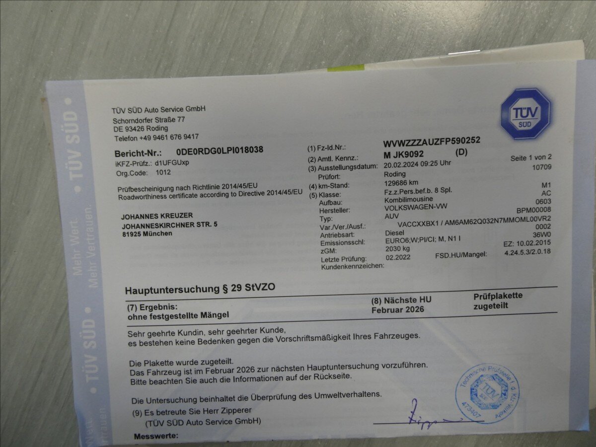 Volkswagen Golf Kombi 1,6 l 81 kw