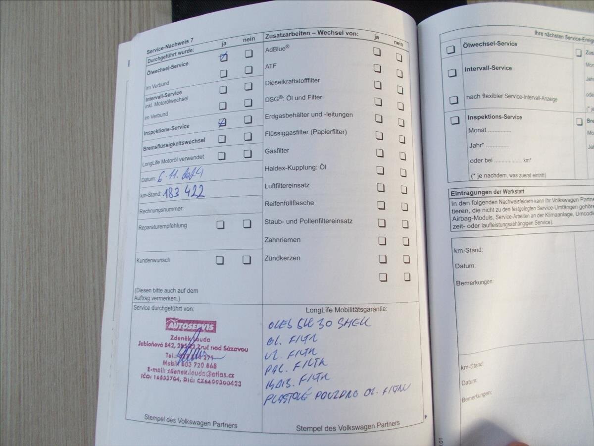 Volkswagen Touran MPV 1,6 l 77 kw