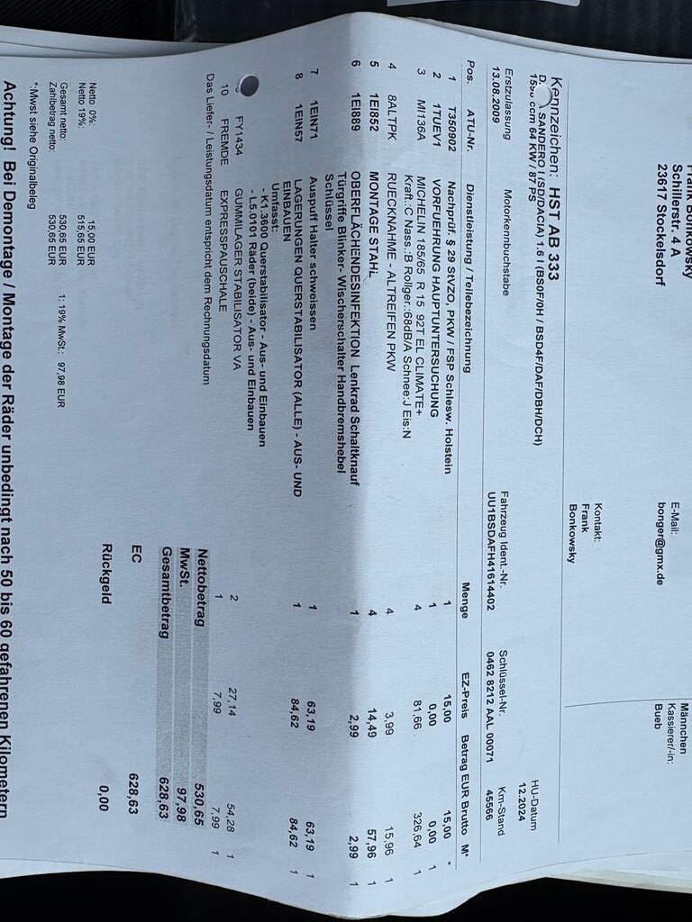Dacia Sandero Hatchback 1,6 l 64 kw