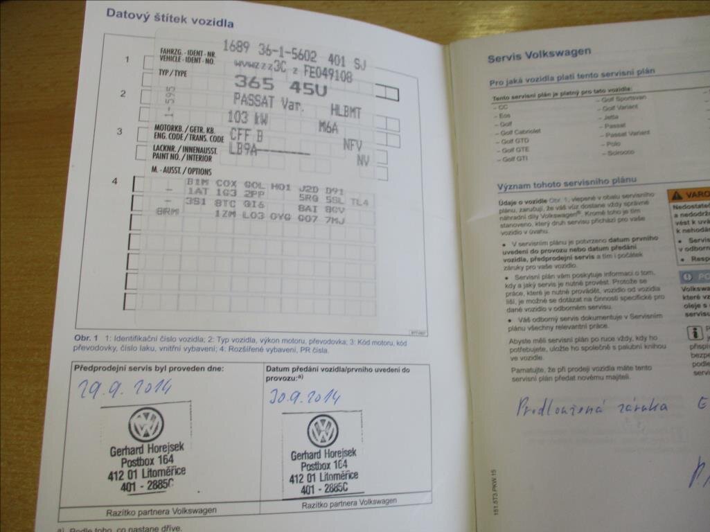 Volkswagen Passat Kombi 2,0 l 103 kw