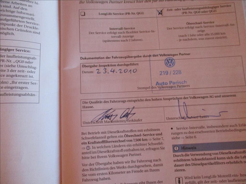 Volkswagen Tiguan SUV 2,0 l 103 kw