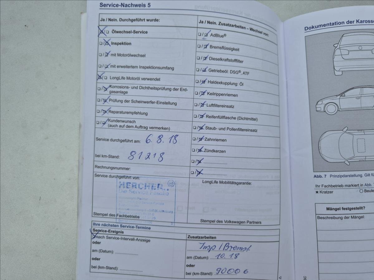 Volkswagen Golf Kombi 1,6 l 81 kw