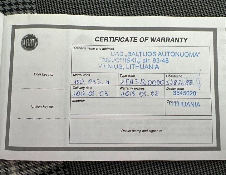 Fiat 500 Hatchback 1,2 l 51 kw