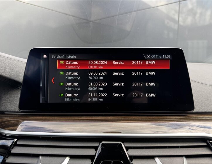 BMW Řada 5 Sedan / Limuzína 2,0 l 185 kw