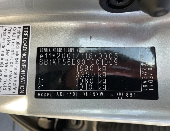 Toyota Auris Hatchback 2,0 l 93 kw