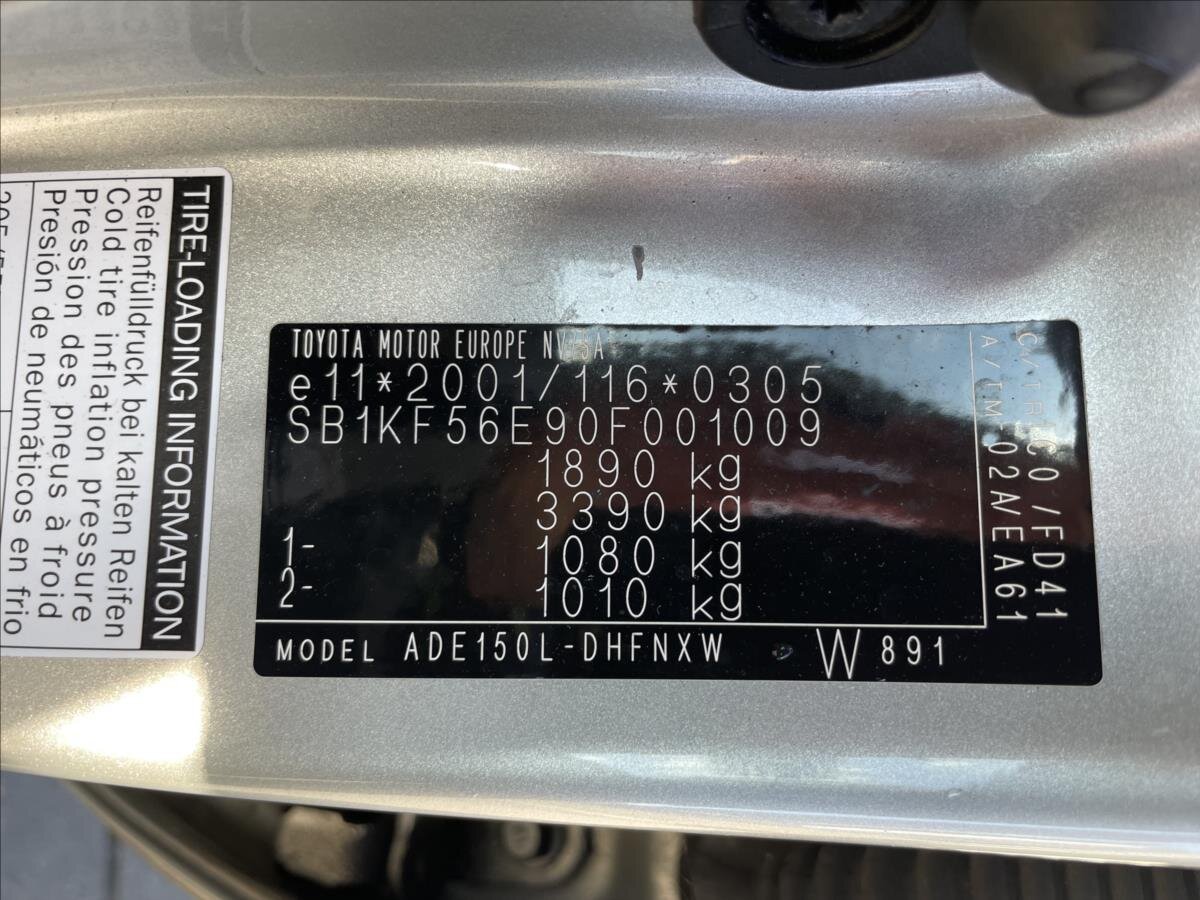 Toyota Auris Hatchback 2,0 l 93 kw