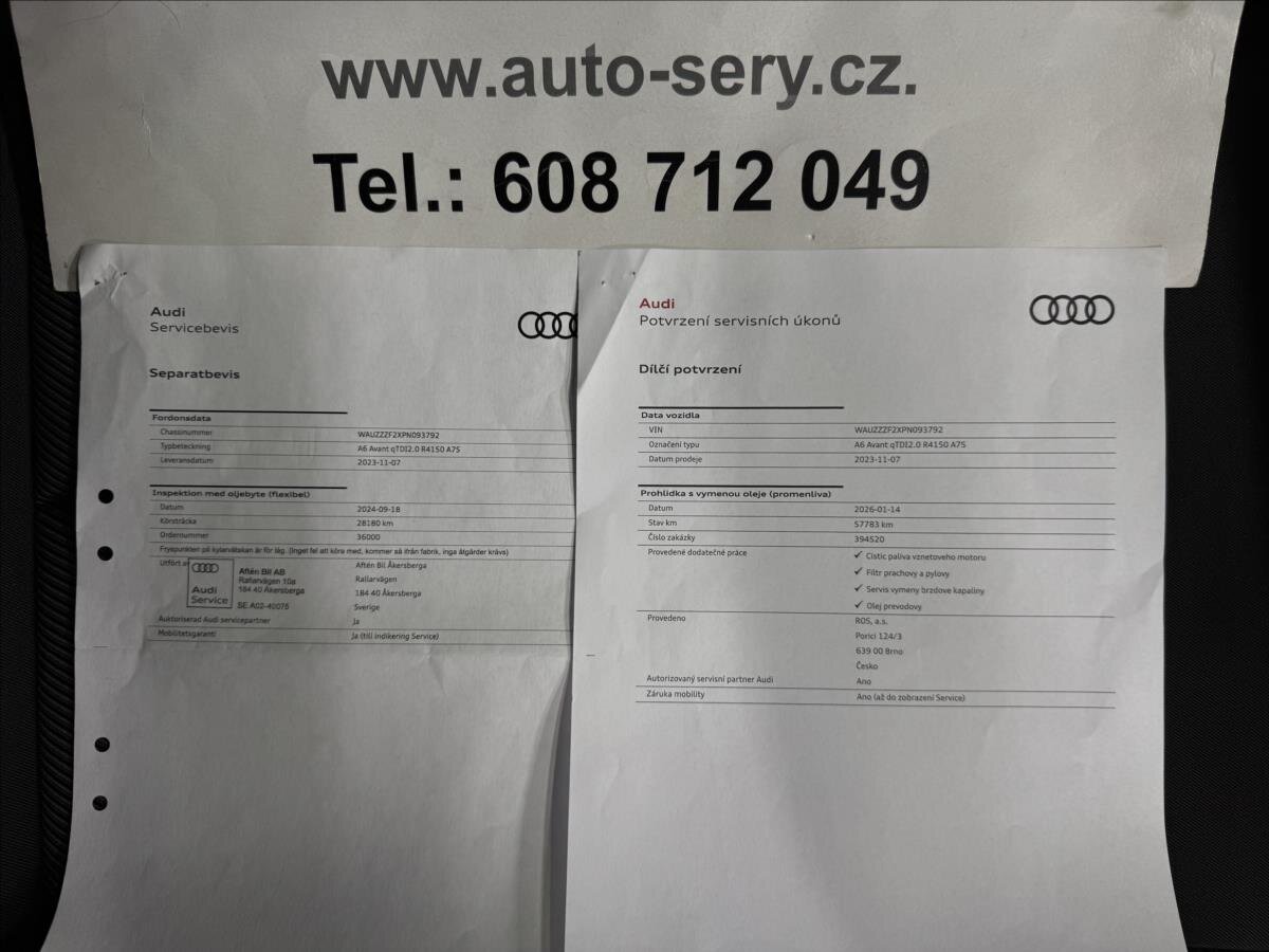 Audi A6 Kombi 2,0 l 150 kw