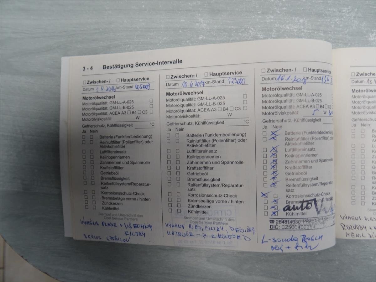 Opel Zafira MPV 1,6 l 85 kw