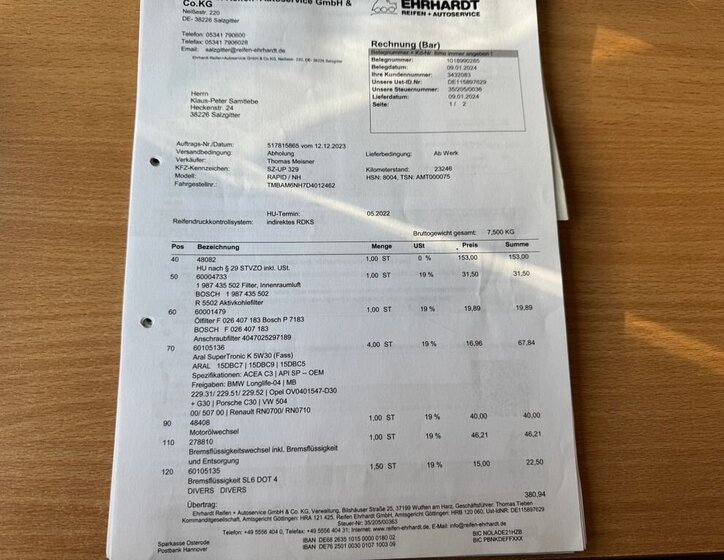 Škoda Rapid Sedan 1,2 l 63 kw