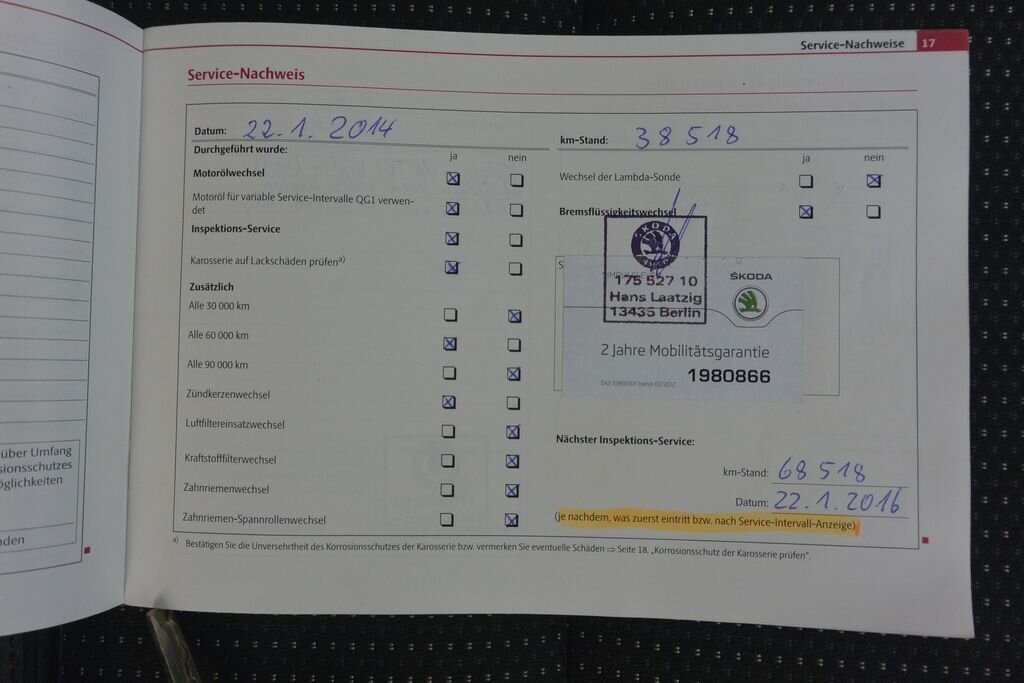 Škoda Superb Kombi 1,4 l 92 kw