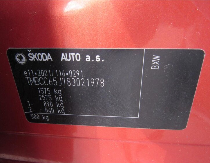 Škoda Fabia Hatchback 1,4 l 63 kw