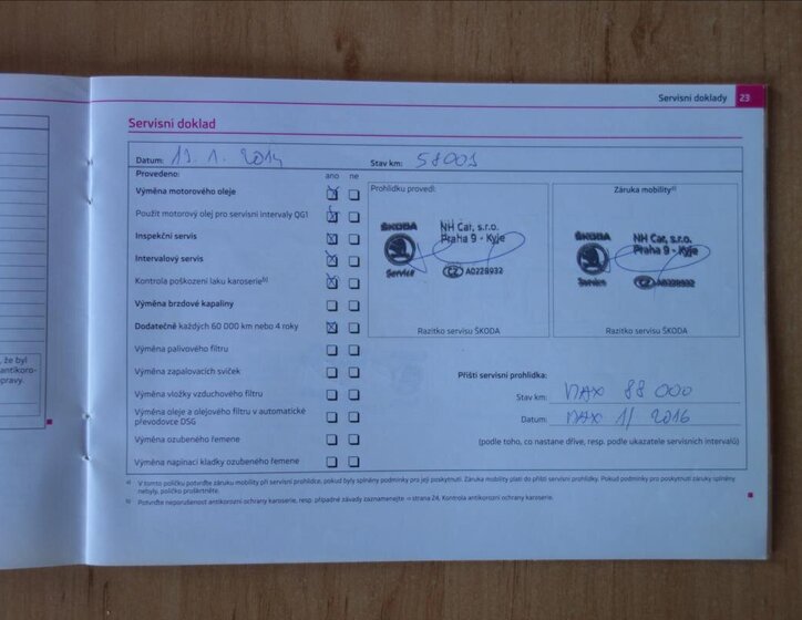 Škoda Octavia Kombi 1,6 l 77 kw