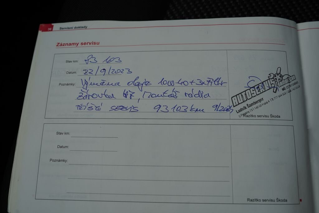 Škoda Fabia Sedan / Limuzína 1,2 l 47 kw