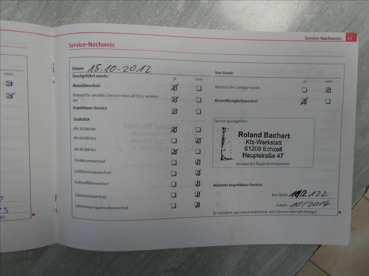 Škoda Fabia Kombi 1,4 l 63 kw