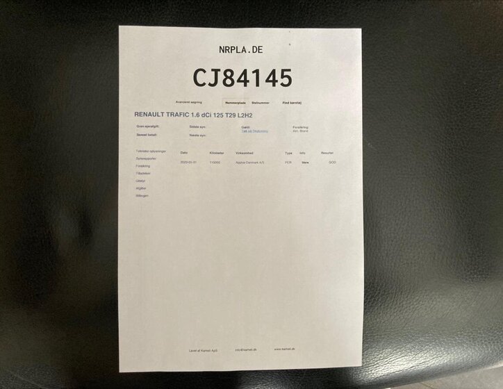 Renault Trafic VAN / Minibus 1,6 l 92 kw