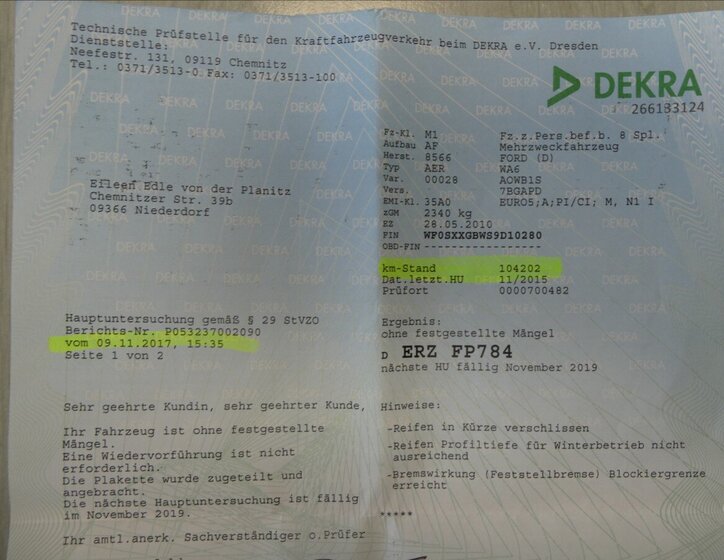 Ford S-MAX MPV 2,0 l 107 kw