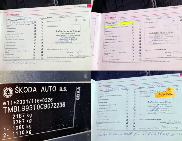 Škoda Superb Kombi 1,8 l 118 kw