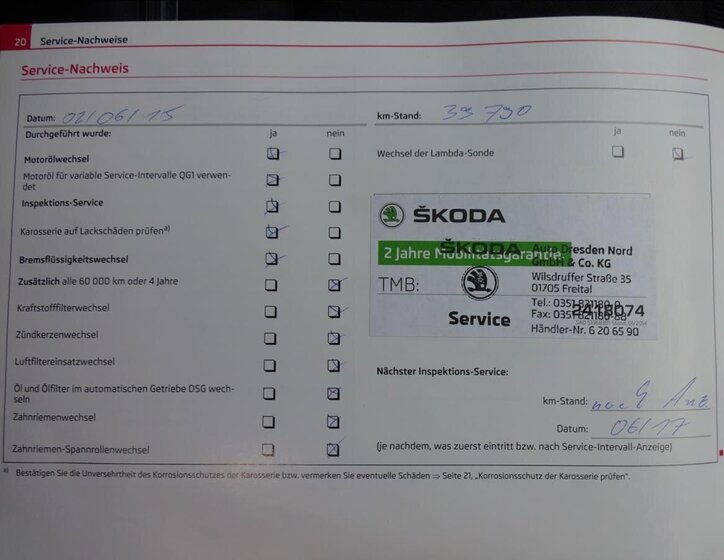 Škoda Octavia Kombi 1,8 l 112 kw