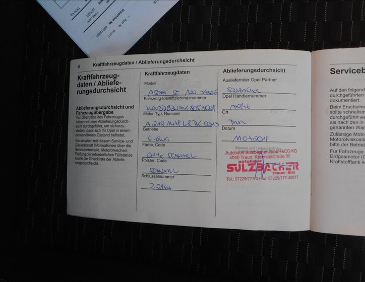 Opel Astra Kombi 1,6 l 81 kw