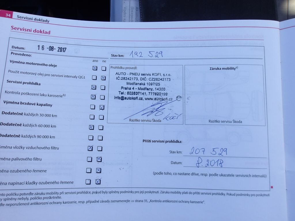 Škoda Octavia Kombi 0,0 103 kw