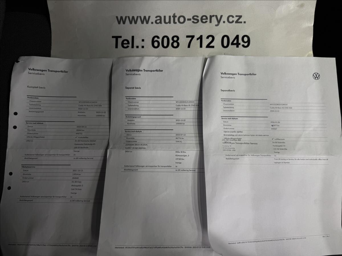 Volkswagen Caddy Ostatní 1,4 l 81 kw